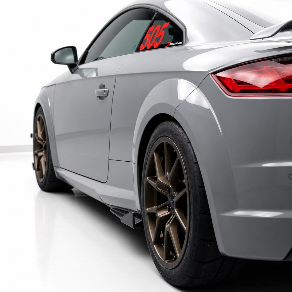 Audi TT/TTS/TTRS 8S Carbon Fiber Side Skirts Lip