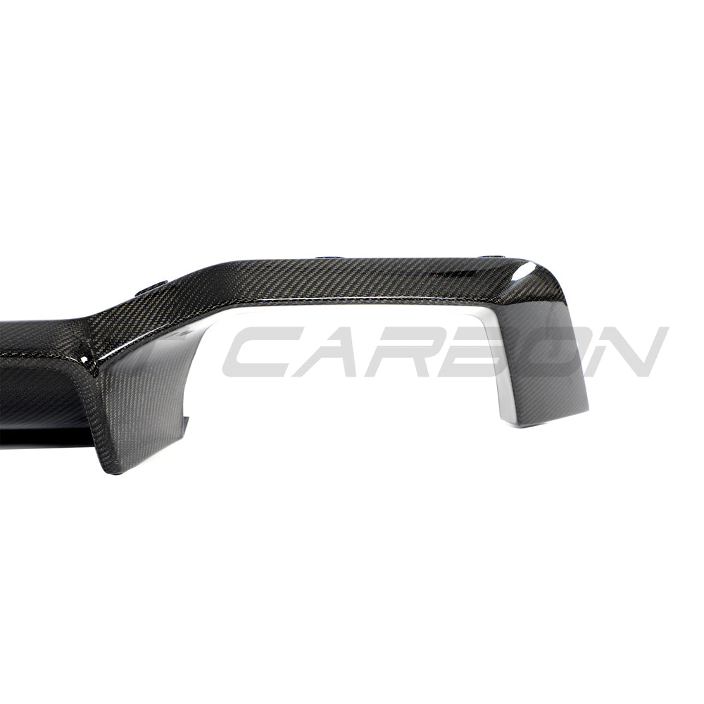 BMW G02 X4 & F98 X4M LCI 2022-2025 CARBON FIBRE DIFFUSER-Diffuser-CT CARBON-CT Carbon - High-quality carbon fiber and gloss black aerodynamic parts for premium sports and luxury vehicles.