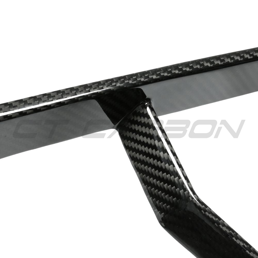 BMW G87 M2 CARBON FIBRE LOWER GRILLE - OE STYLE-Accessories-CT CARBON-CT Carbon - High-quality carbon fiber and gloss black aerodynamic parts for premium sports and luxury vehicles.