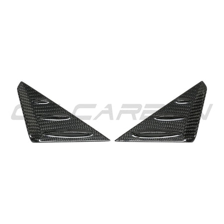 PORSCHE 911 & CAYMAN CARBON FIBRE A PILLAR TRIM-Accessories-CT CARBON-CT Carbon - High-quality carbon fiber and gloss black aerodynamic parts for premium sports and luxury vehicles.