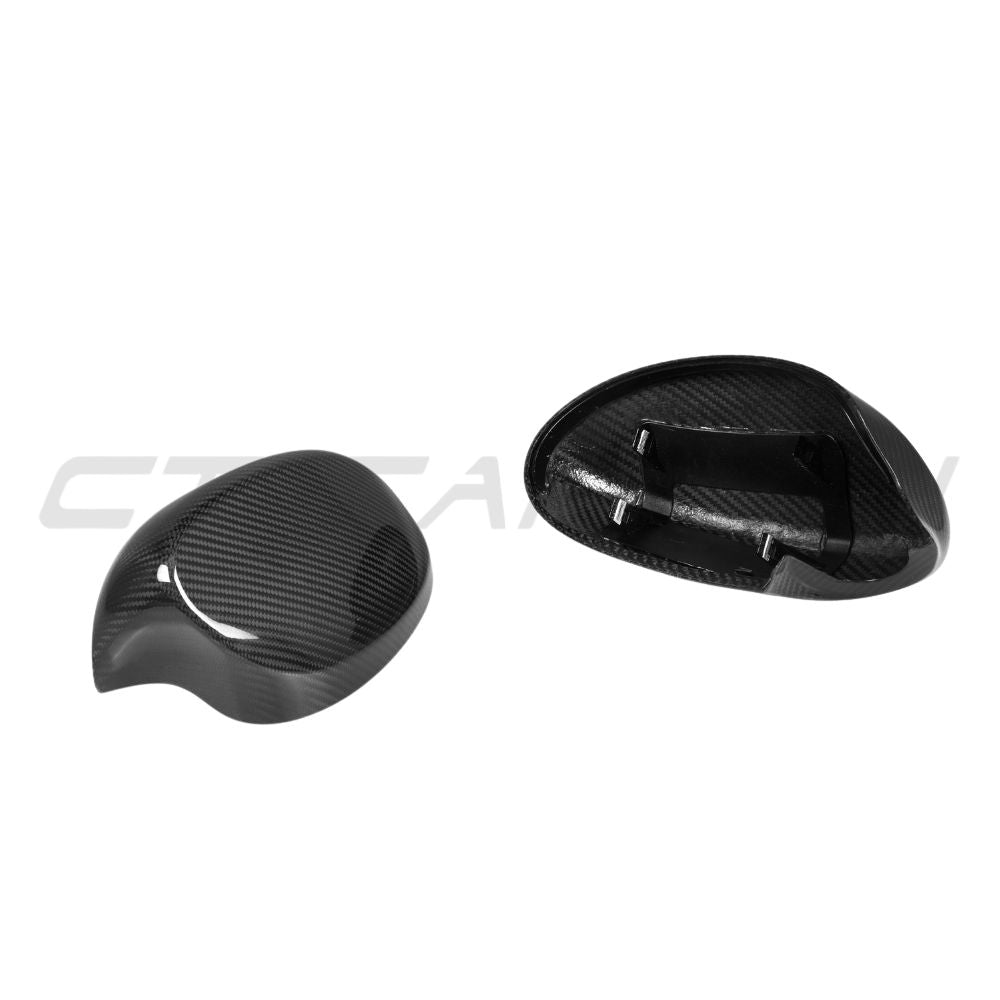 BMW 3 SERIES E92 PRE-LCI CARBON FIBRE MIRROR COVER- OEM STYLE-Accessories-CT CARBON-CT Carbon - High-quality carbon fiber and gloss black aerodynamic parts for premium sports and luxury vehicles.