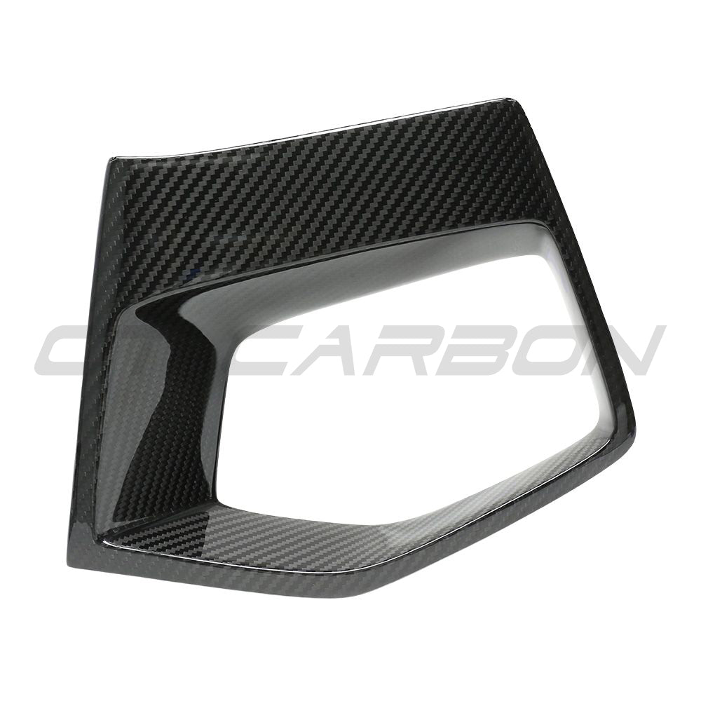 BMW X3M/X4M F97/F98 LCI 2022+ CARBON FIBRE FRONT BUMPER MIDDLE TRIM-Accessories-CT CARBON-CT Carbon - High-quality carbon fiber and gloss black aerodynamic parts for premium sports and luxury vehicles.