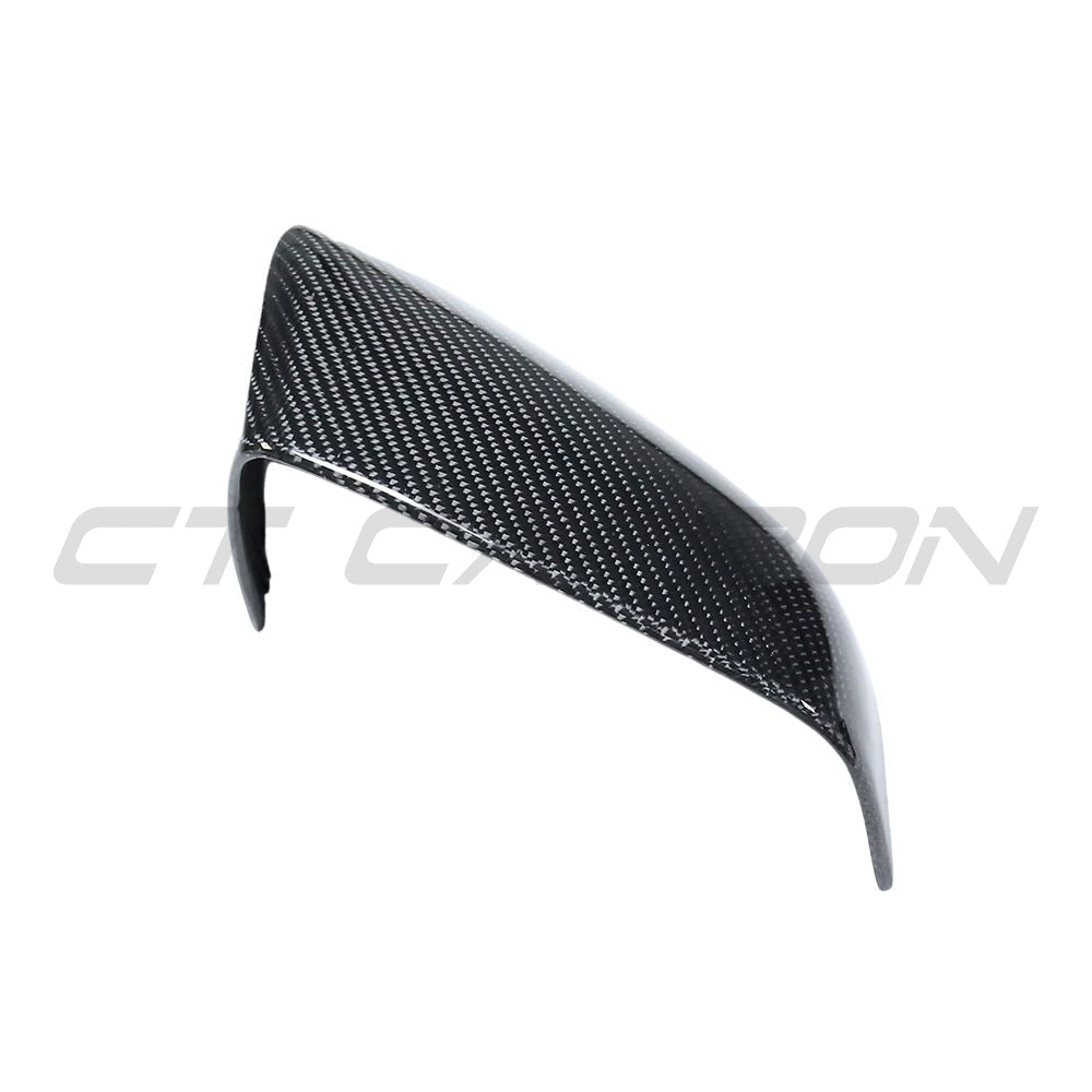 TESLA MODEL S 2013-2020 CARBON FIBRE MIRRORS-Accessories-CT CARBON-CT Carbon - High-quality carbon fiber and gloss black aerodynamic parts for premium sports and luxury vehicles.