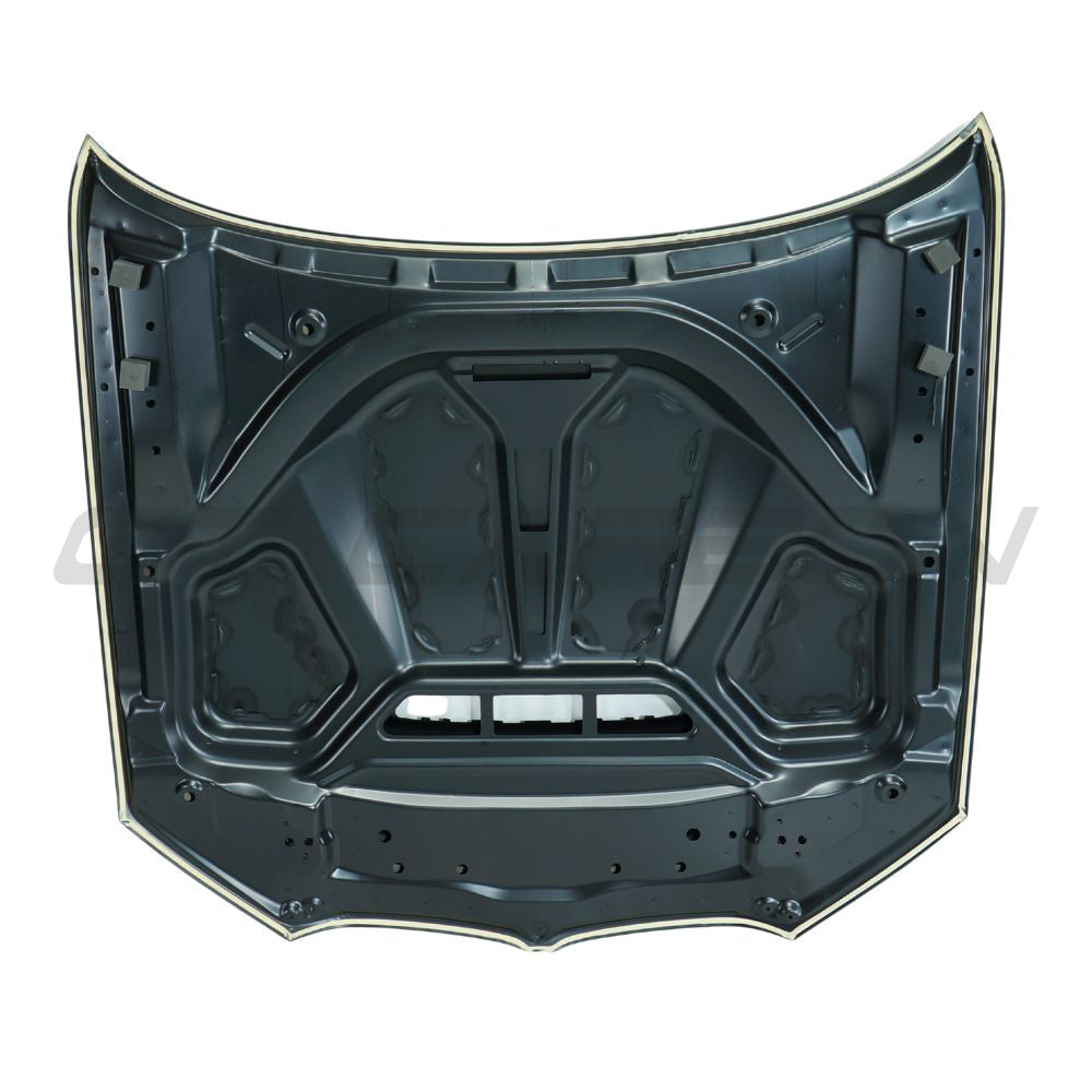 BMW 3 SERIES G20/G21 2018+ ALLUMINIUM BONNET - GTS STYLE-Bonnet-CT CARBON-CT Carbon - High-quality carbon fiber and gloss black aerodynamic parts for premium sports and luxury vehicles.