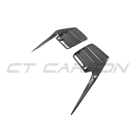 BMW G87 M2 2023+ CARBON FIBRE REAR BUMPER TRIM - V2-Accessories-CT CARBON-CT Carbon - High-quality carbon fiber and gloss black aerodynamic parts for premium sports and luxury vehicles.