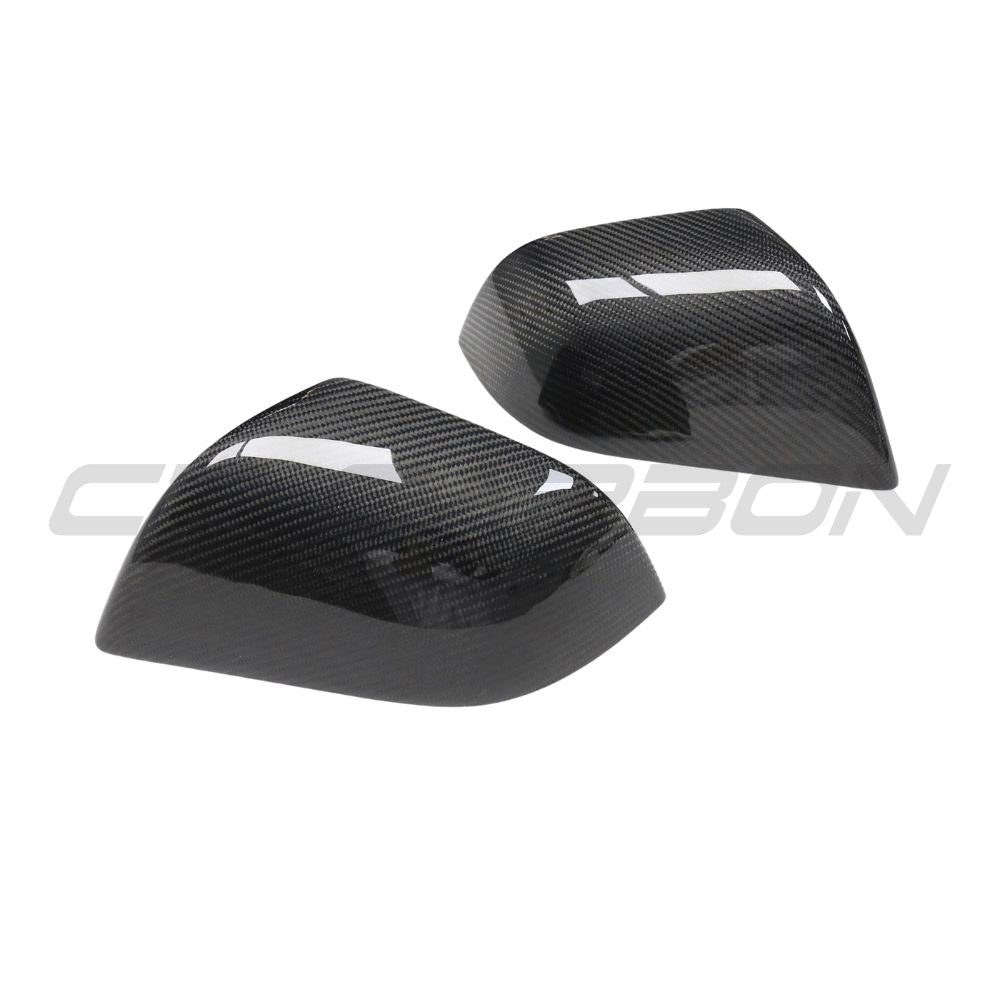 TESLA MODEL 3 2017-2023 CARBON FIBRE MIRRORS-Accessories-CT CARBON-CT Carbon - High-quality carbon fiber and gloss black aerodynamic parts for premium sports and luxury vehicles.