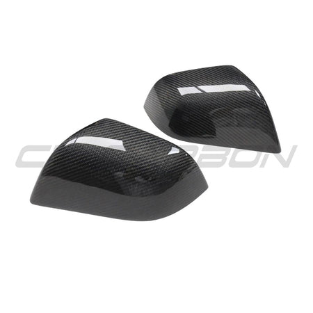 TESLA MODEL 3 2017-2023 CARBON FIBRE MIRRORS-Accessories-CT CARBON-CT Carbon - High-quality carbon fiber and gloss black aerodynamic parts for premium sports and luxury vehicles.