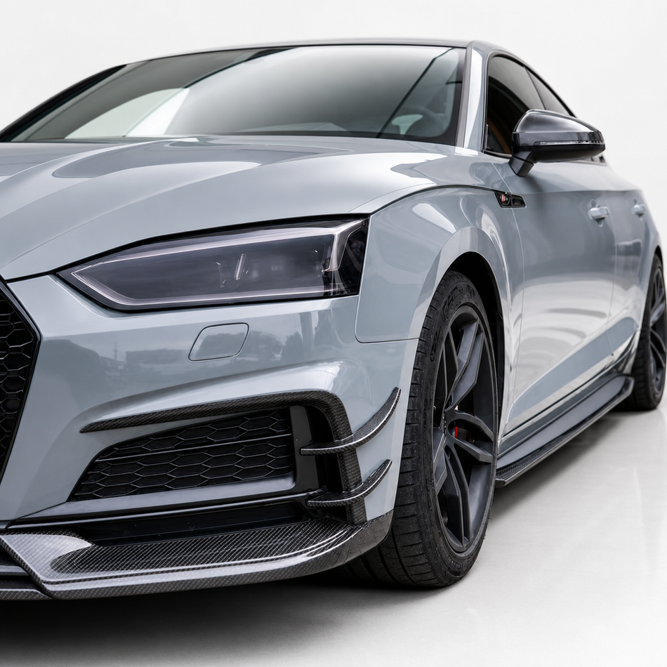 Audi A5 S-Line/S5 B9 Carbon Fibre Front Canards
