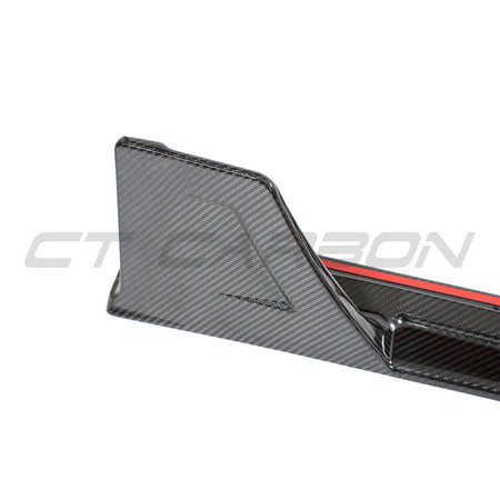 BMW G87 M2 2023+ CARBON FIBRE SIDE SKIRTS-Side Skirts-CT CARBON-CT Carbon - High-quality carbon fiber and gloss black aerodynamic parts for premium sports and luxury vehicles.