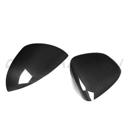 BMW C CLASS W206 CARBON FIBRE MIRROR COVERS - OEM STYLE-Accessories-CT CARBON-CT Carbon - High-quality carbon fiber and gloss black aerodynamic parts for premium sports and luxury vehicles.