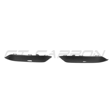BMW M8 F91/F92/F93 2019+ CARBON FIBRE LOWER FRONT BUMPER TRIM-Accessories-CT CARBON-CT Carbon - High-quality carbon fiber and gloss black aerodynamic parts for premium sports and luxury vehicles.
