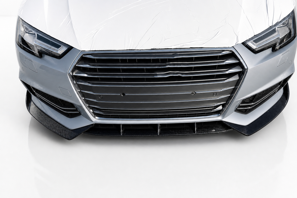 Audi A4 S-Line / S4 B9 Carbon Fibre Front Bumper Splitter