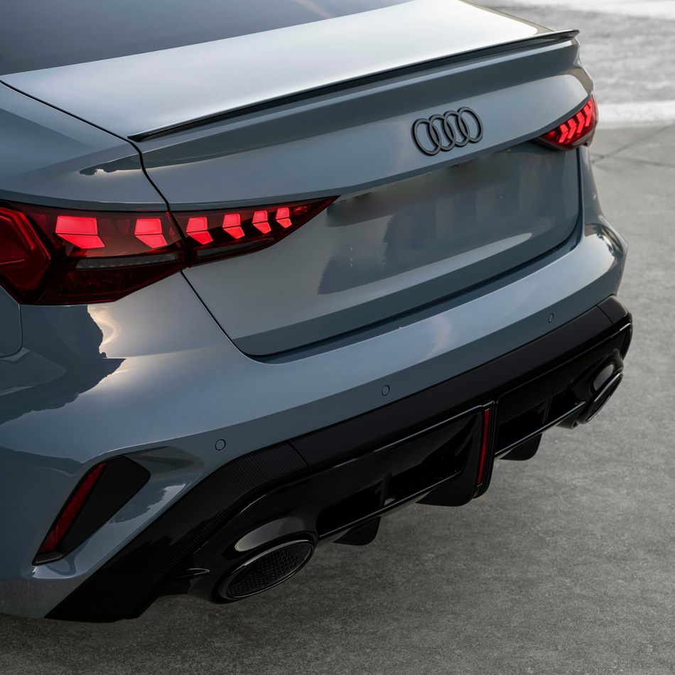 Audi A3 8Y 2025+Rear Diffuser Replacement RS3 Style