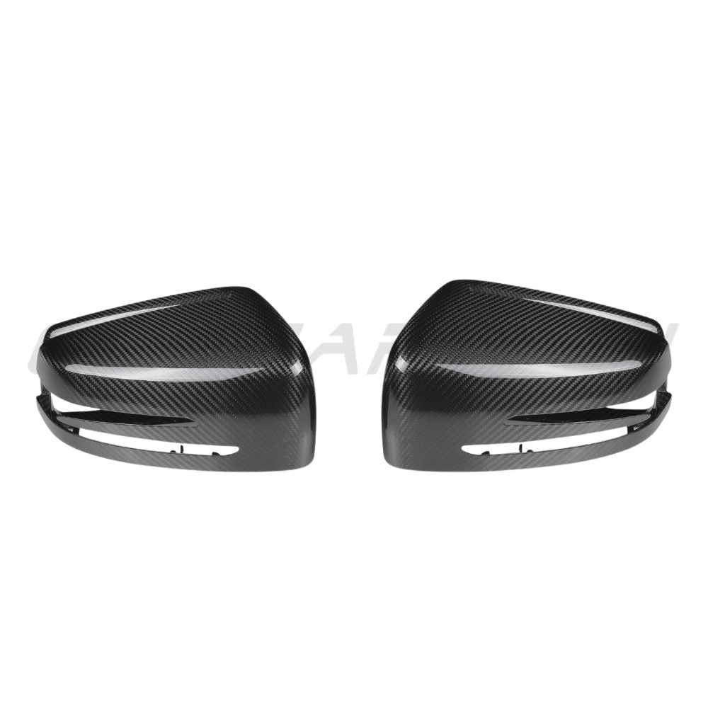 BMW G Class W463 CARBON FIBRE MIRROR COVER - OEM STYLE-Accessories-CT CARBON-CT Carbon - High-quality carbon fiber and gloss black aerodynamic parts for premium sports and luxury vehicles.