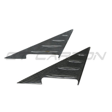 BMW M4 G82/G83 CARBON FIBRE MIRROR PILLAR TRIM-Accessories-CT CARBON-CT Carbon - High-quality carbon fiber and gloss black aerodynamic parts for premium sports and luxury vehicles.