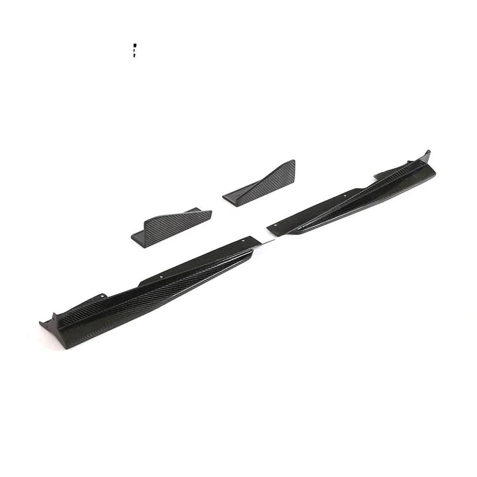 Audi TT/TTS/TTRS 8S Carbon Fiber Side Skirts Lip