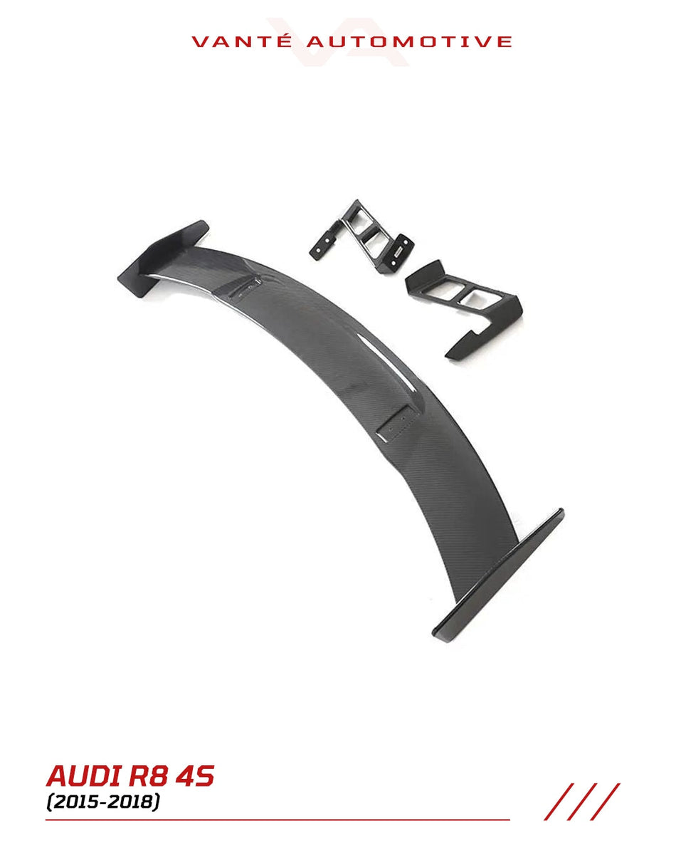 Audi R8 4S Carbon Fiber Rear Wing Spoiler Sport