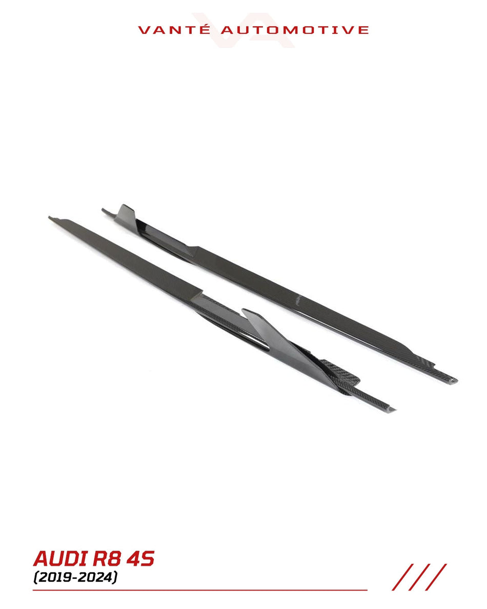 Audi R8 4S FL Carbon Fiber Side Skirts