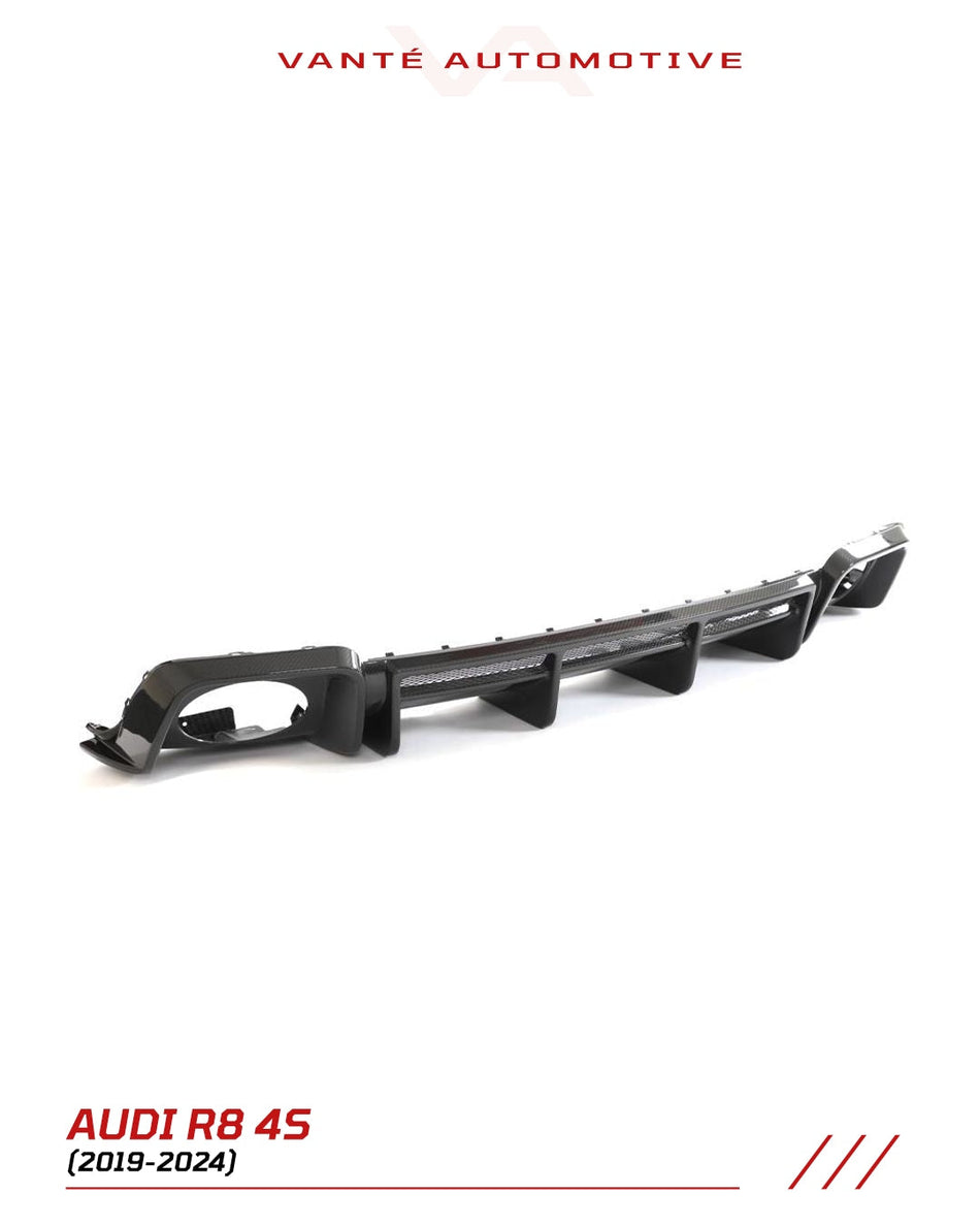 Audi R8 4S FL Carbon Fiber Rear Diffuser