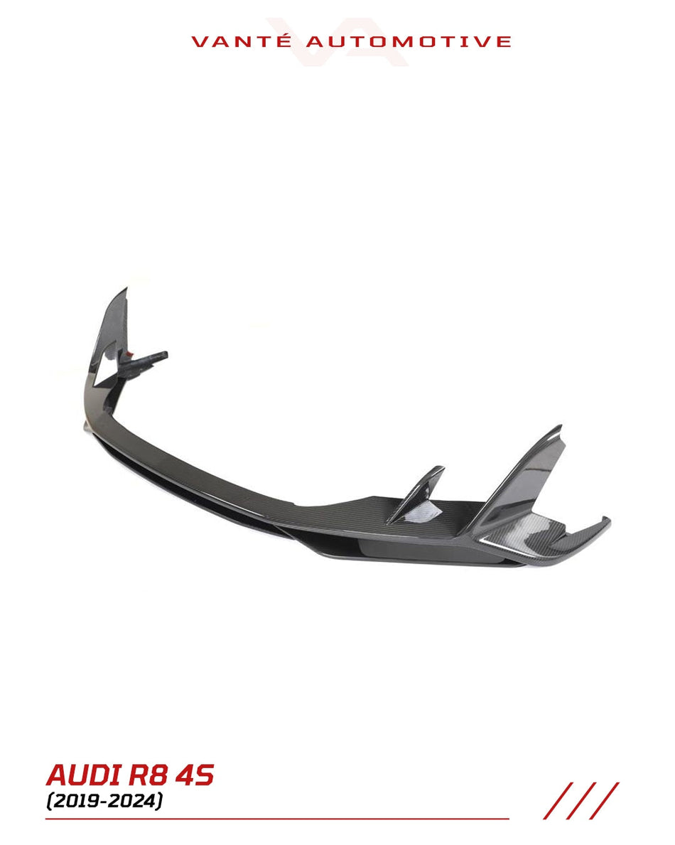 Audi R8 4S FL Carbon Fiber Front Splitter Lip V2