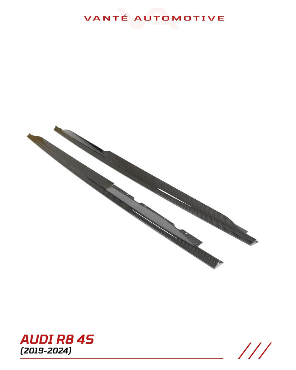 Audi R8 4S FL Carbon Fiber Side Skirts