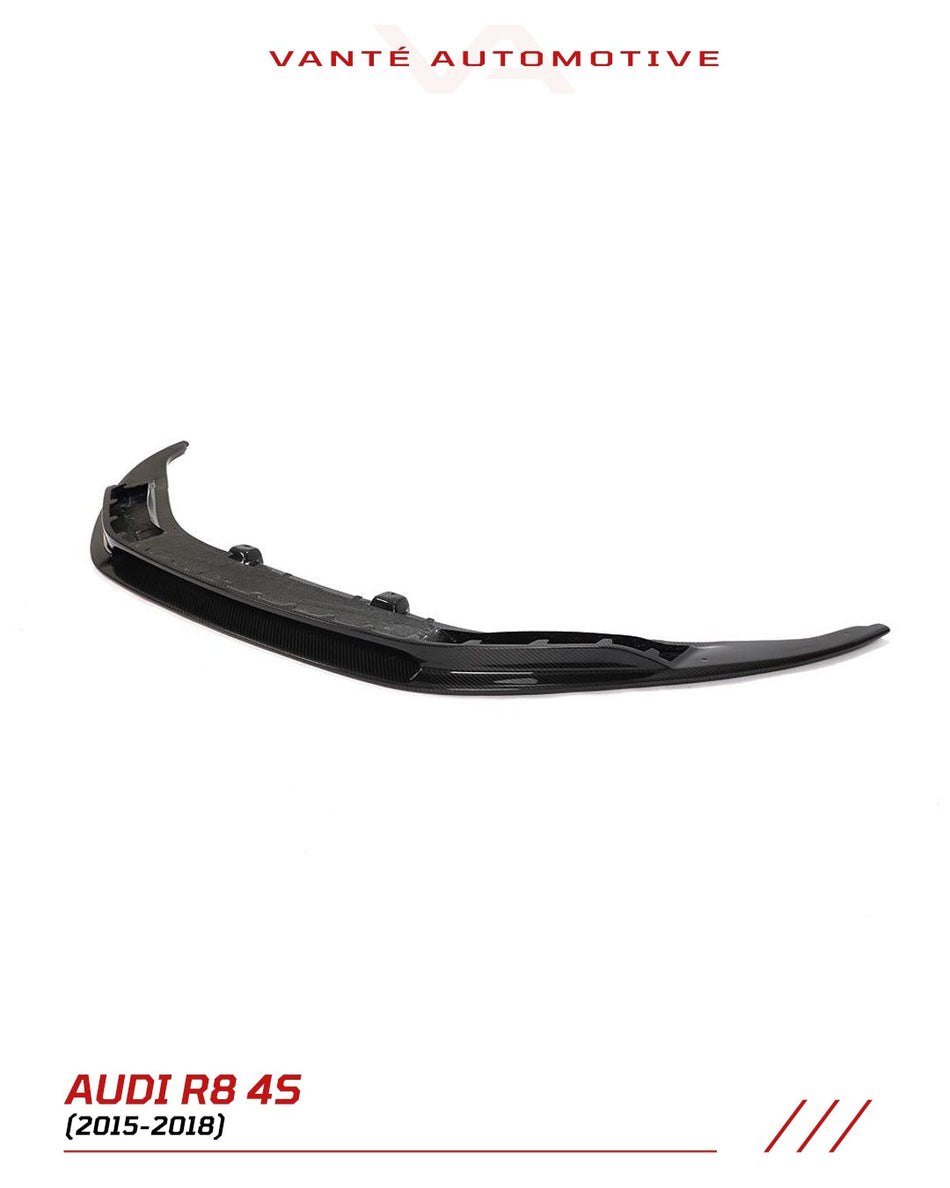 Audi R8 4S Carbon Fiber Front Splitter Lip V3