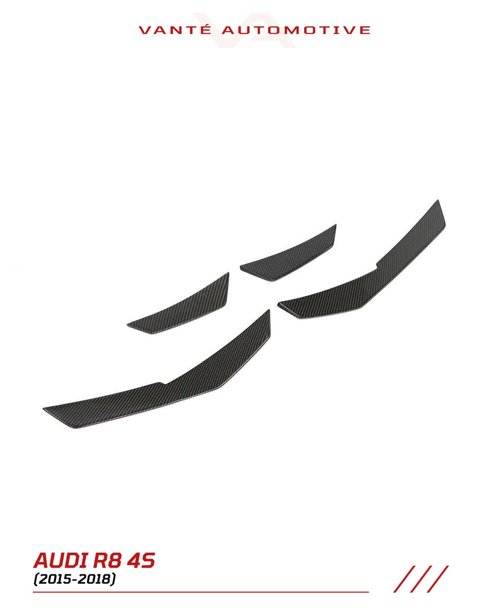 Audi R8 4S Carbon Fiber Front Canards