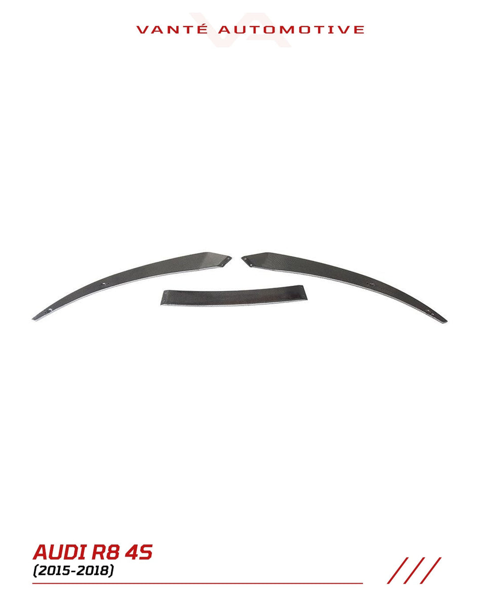 Audi R8 4S Carbon Fiber Front Splitter Lip