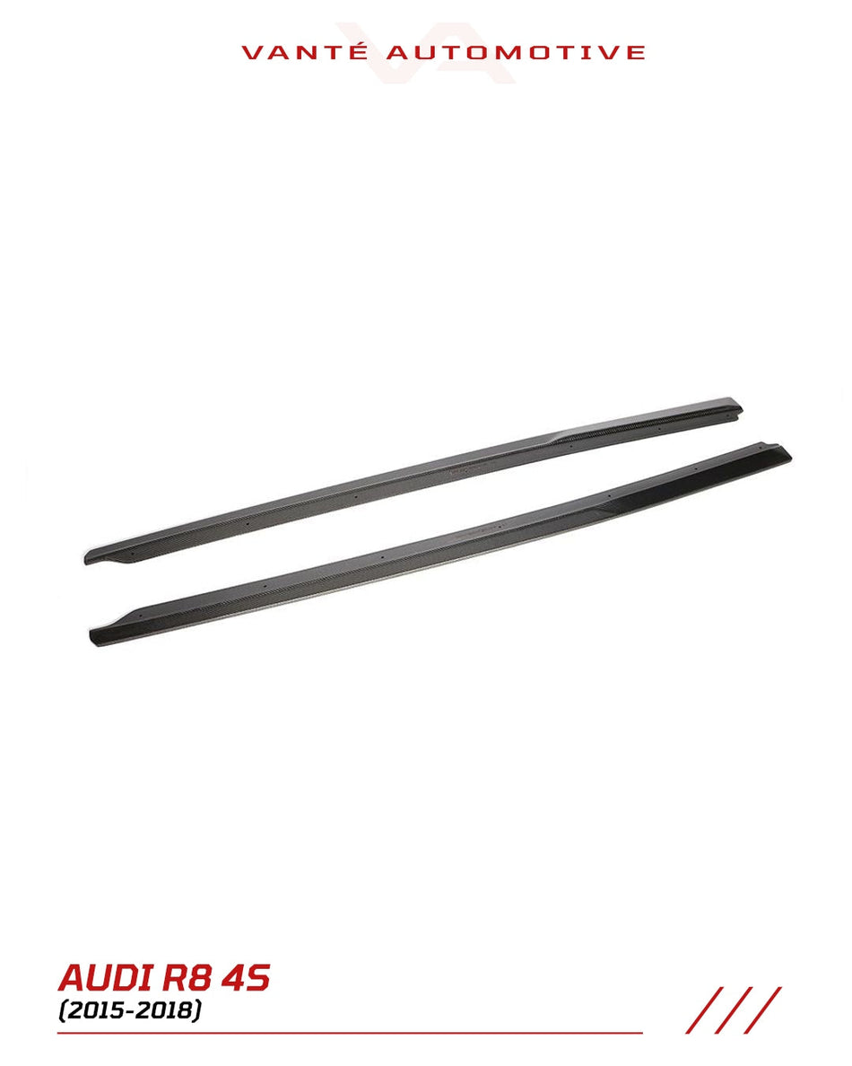 Audi R8 4S Carbon Fiber Side Skirts