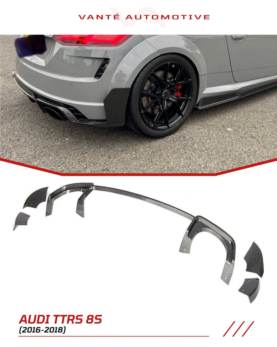 Audi TTRS 8S Carbon Fiber Rear Diffuser