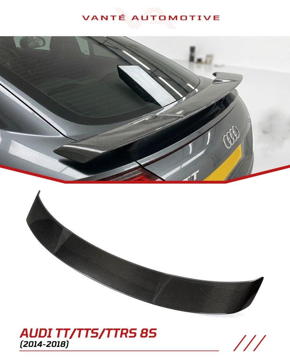 Audi TT/TTS/TTRS 8S Carbon Fiber Rear Wing Spoiler OEM