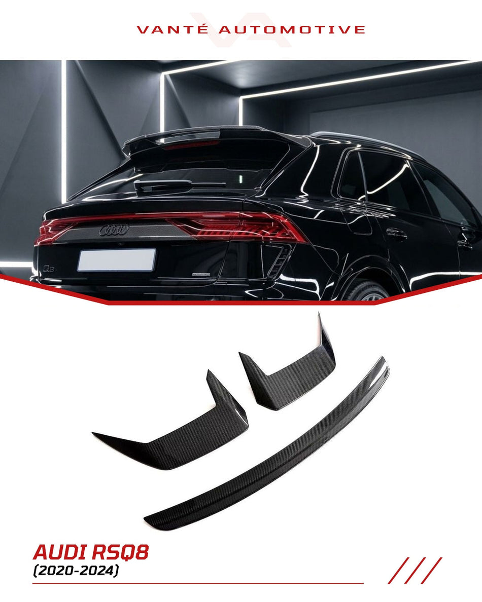 Audi RSQ8 4M Carbon Fiber Rear Wing Spoiler