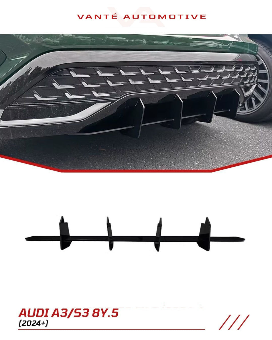 Audi A3 8Y.5 Rear Diffuser