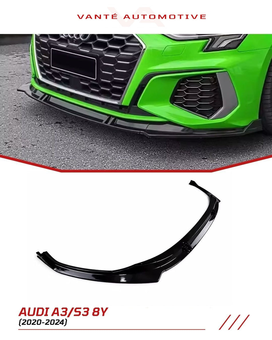 Audi A3/S3 8Y Front Splitter/Front Bumper Diffuser