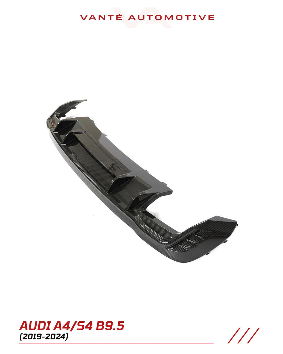 Audi A4 S-Line / S4 B9.5 Dry Carbon Fibre Rear Diffuser