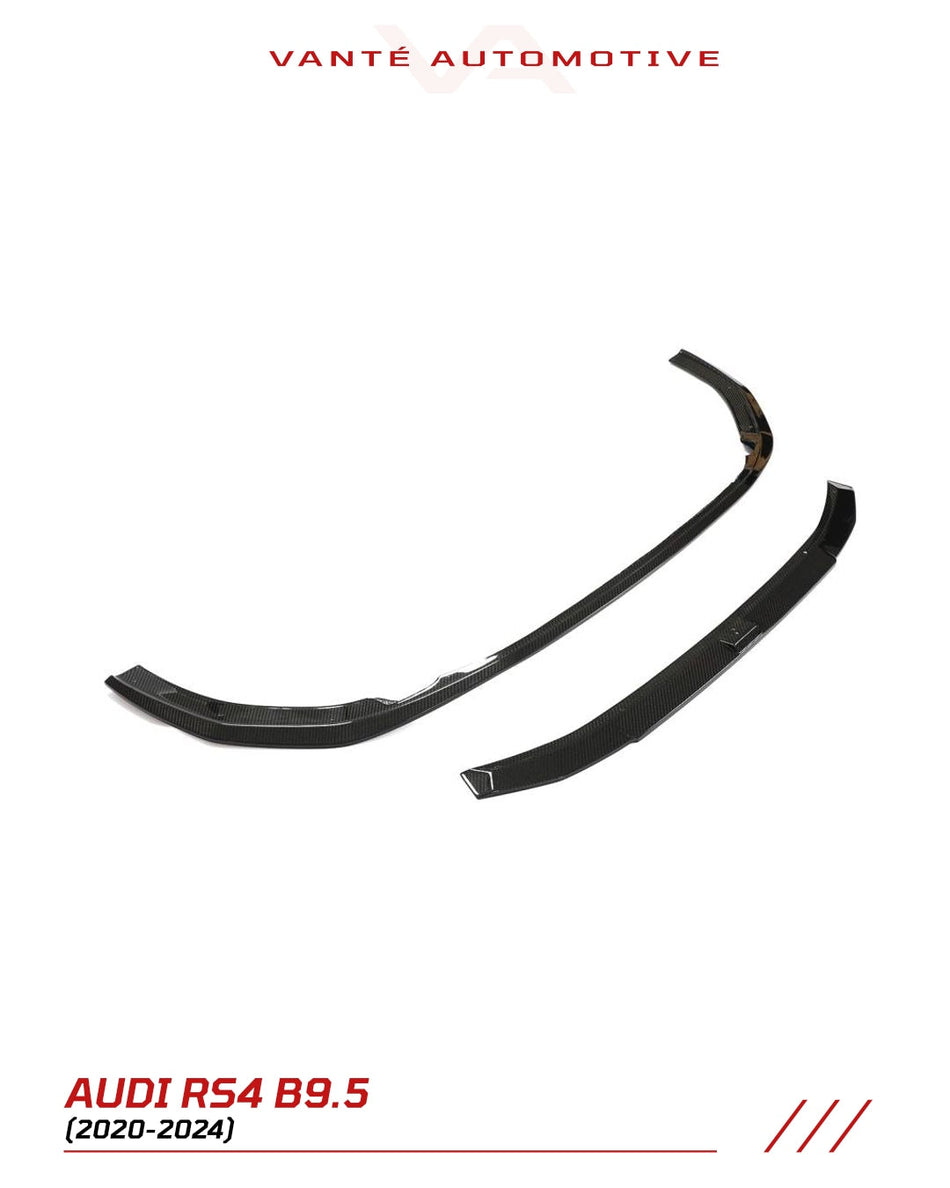 Audi RS4 B9.5 Dry Carbon Fibre Front Lip