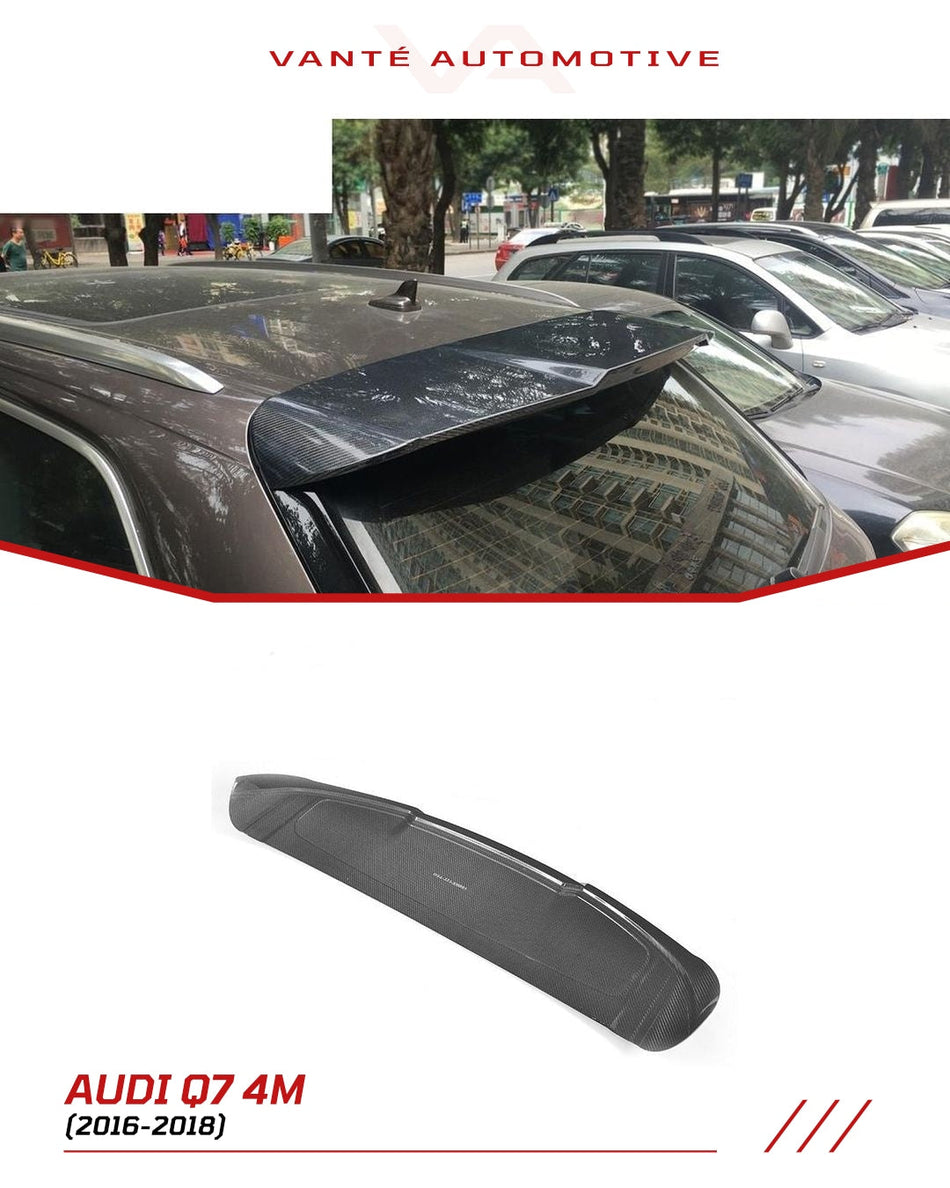 Audi Q7/SQ7 4M Carbon Fibre Boot Spoiler