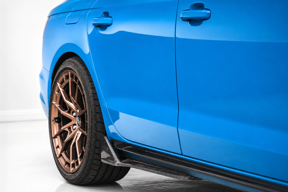 Audi A4 S-Line / S4 B9.5 Carbon Fibre Side Skirts Extension