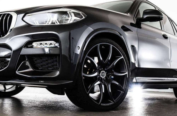 AC Schnitzer 22" wheel & tyre set AC2 black Continental for X4 G02 (82383018208)