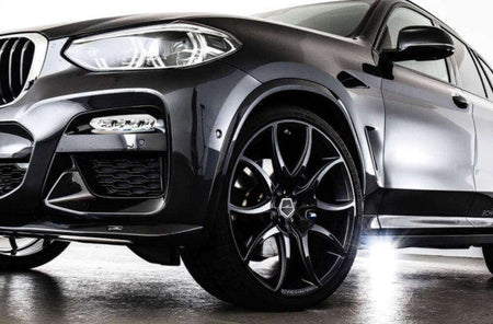 AC Schnitzer 22" wheel & tyre set AC2 black Continental for X3 G01 (82383018208)