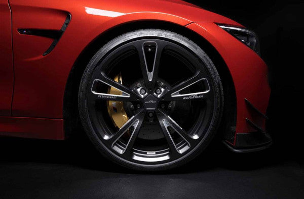 AC Schnitzer 20" wheel & tyre set AC3 forged anthracite-silver Continental for BMW M4 F82/F83 (82392806209)
