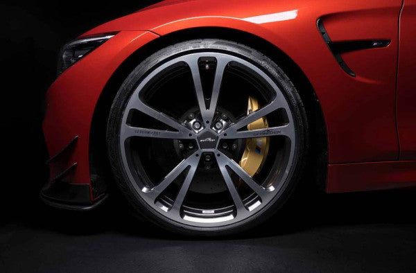 AC Schnitzer 20" wheel & tyre set AC3 forged silver-anthracite Michelin for BMW M3 F80 (82392806427)