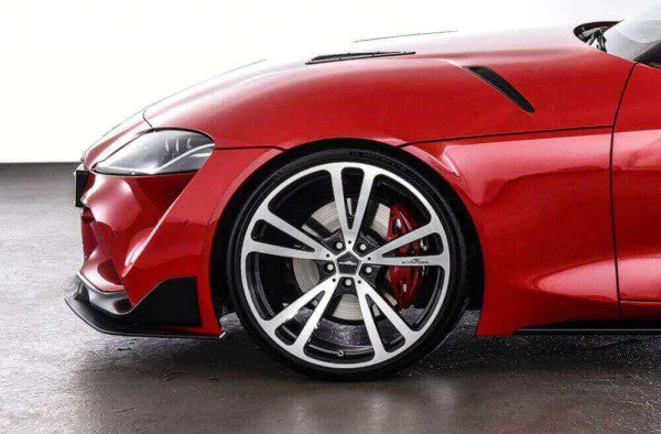 AC Schnitzer 21" wheel & tyre set AC3 FlowForming silver-anthracite Michelin for Toyota GR Supra (82401907127)