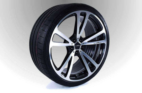 AC Schnitzer 21" wheel & tyre set AC3 FlowForming silver-anthracite Michelin for BMW X4M F98 (82402977127)