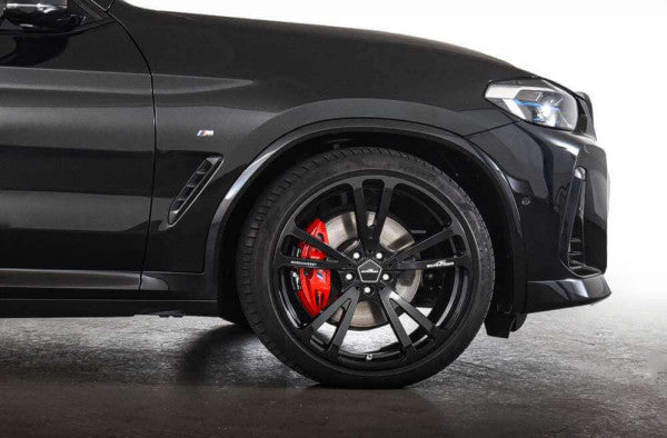 AC Schnitzer 21" wheel & tyre set AC3 FlowForming black Pirelli for BMW X4 G02 (82403017138)