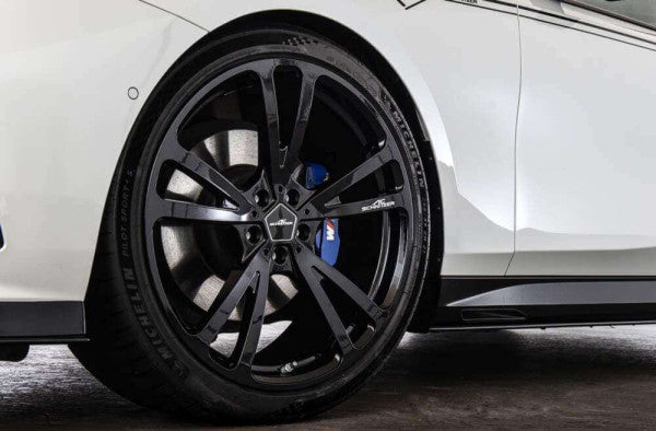 AC Schnitzer 21" wheel & tyre set AC3 FlowForming black Michelin for BMW 8er G16 (82403147128)