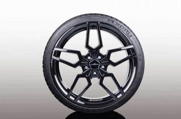 AC Schnitzer 20" wheel & tyre set AC4 Black Continental for BMW 5 series G60/G61 (82413606308)