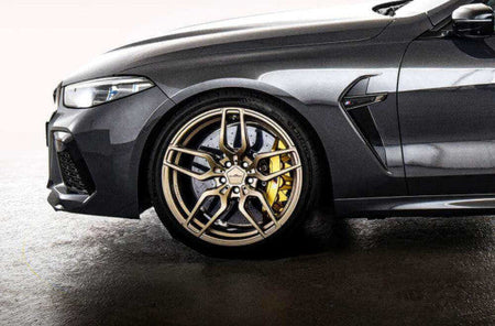 AC Schnitzer 21" wheel & tyre set AC4 forged Techgold Continental for BMW M8 F93 (82422916604)