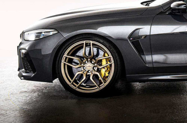 AC Schnitzer 21" wheel & tyre set AC4 forged Techgold Michelin for BMW M8 F91/F92 (82422916624)
