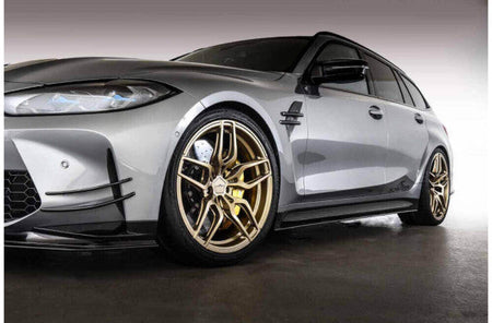 AC Schnitzer 20/21" wheel & tyre set AC4 forged Techgold Continental for BMW M3 G80/G81 (82423816604)